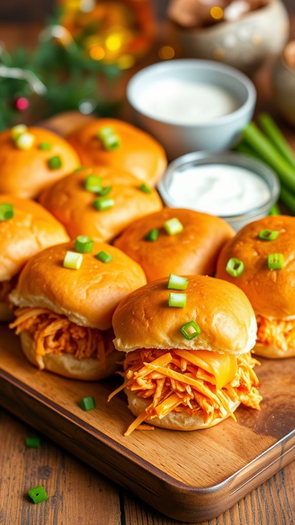 Buffalo Chicken Sliders