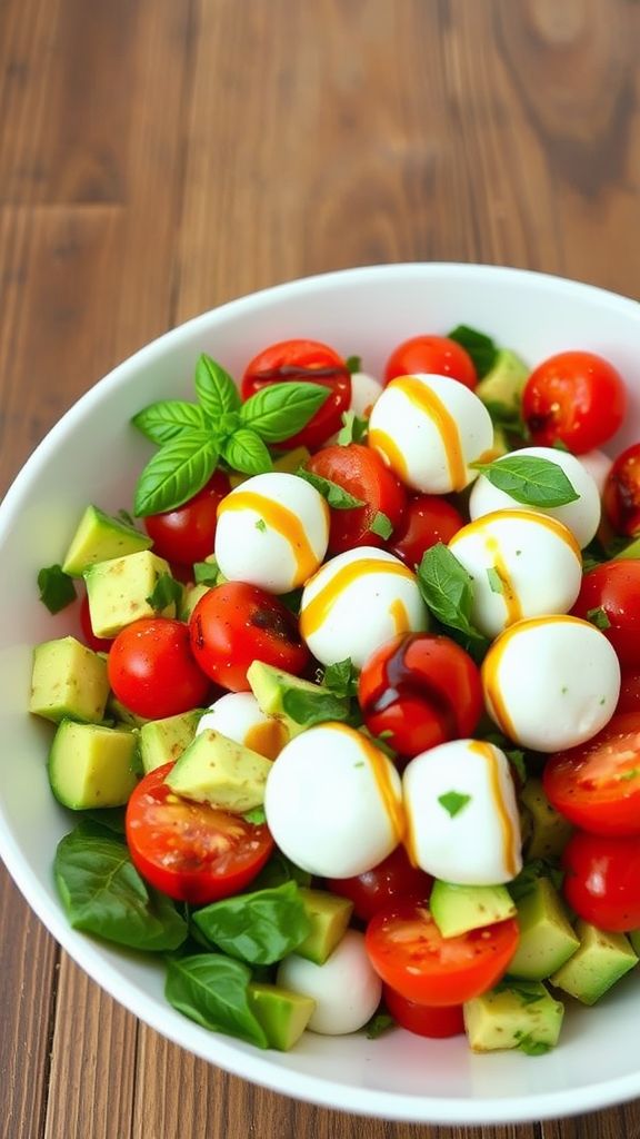 Caprese Salad with a Keto Twist