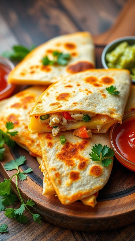 Cardigan Quesadillas  