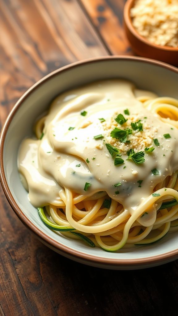 Cauliflower-Based Keto Alfredo  