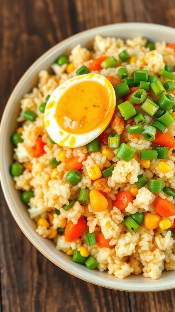 Cauliflower Rice Fried Rice  