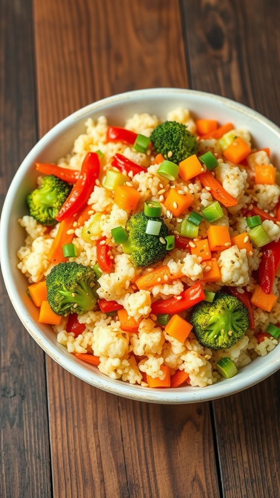 Cauliflower Rice Stir-Fry