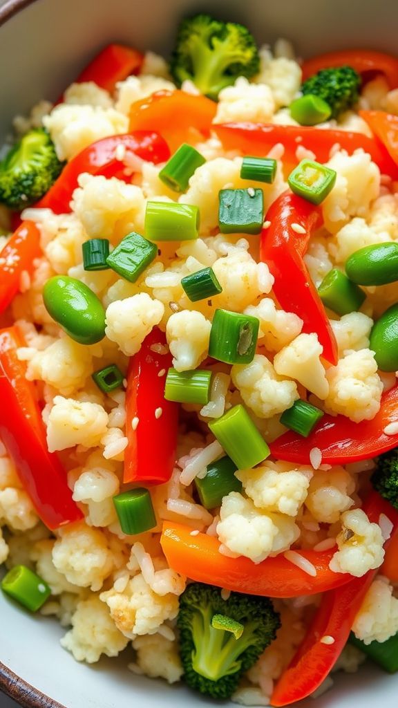 Cauliflower Rice Stir-Fry