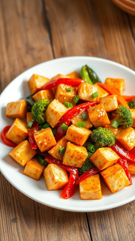 Cheap and Cheerful Tofu Stir-Fry  