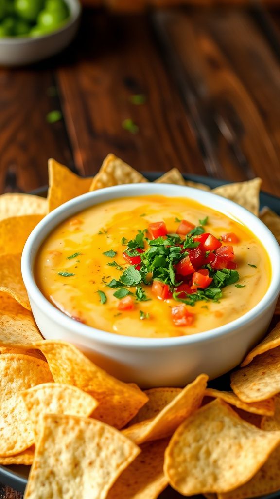 Cheesy Pepper Jack Queso 