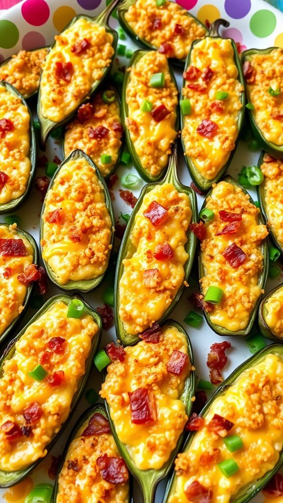 Cheesy Stuffed Jalapeños  