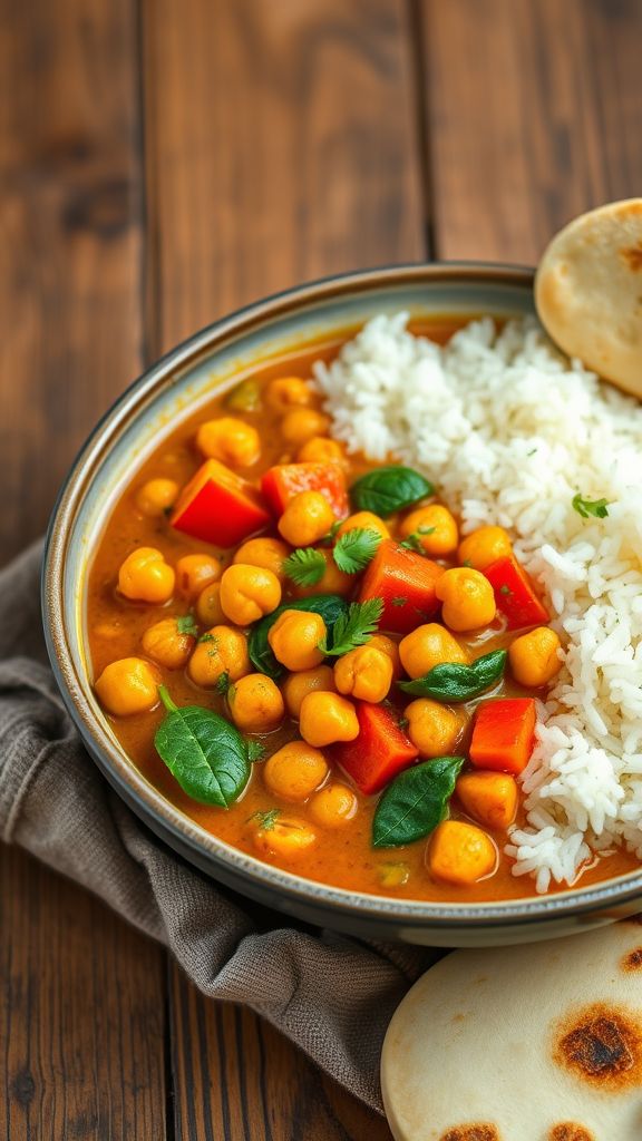 Chickpea and Vegetable Curry