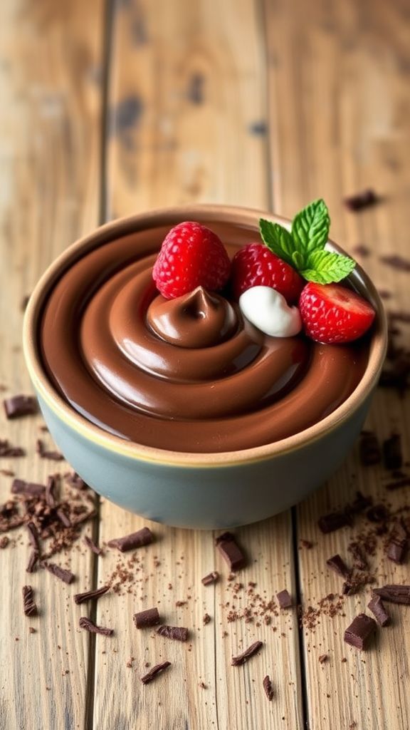 Chocolate Avocado Mousse  