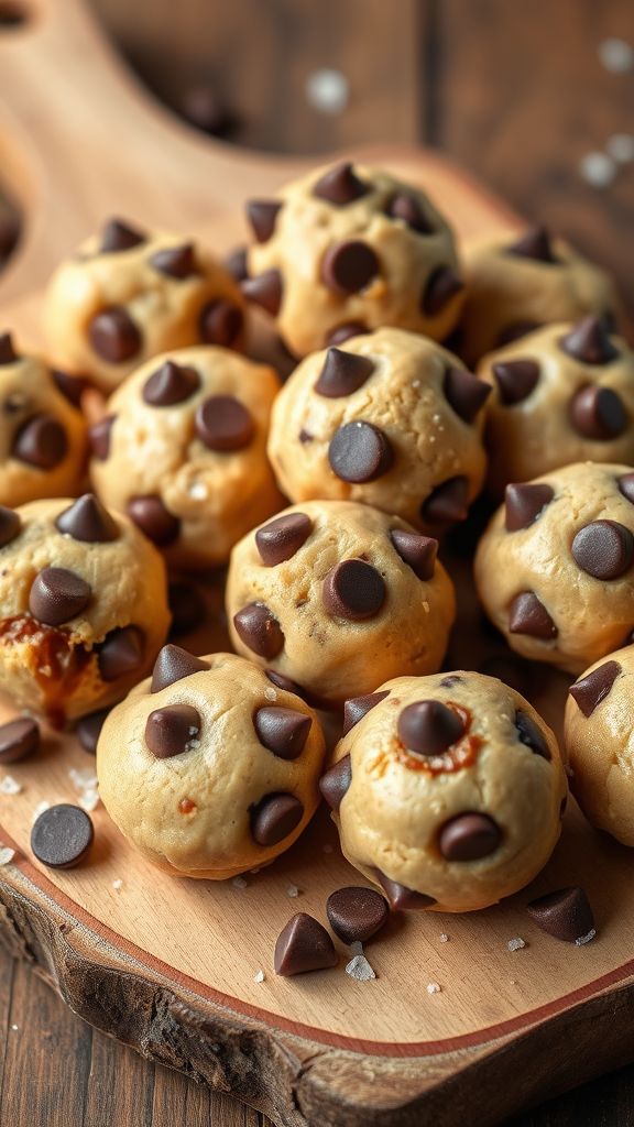 Chocolate Chip Cookie Dough Bites