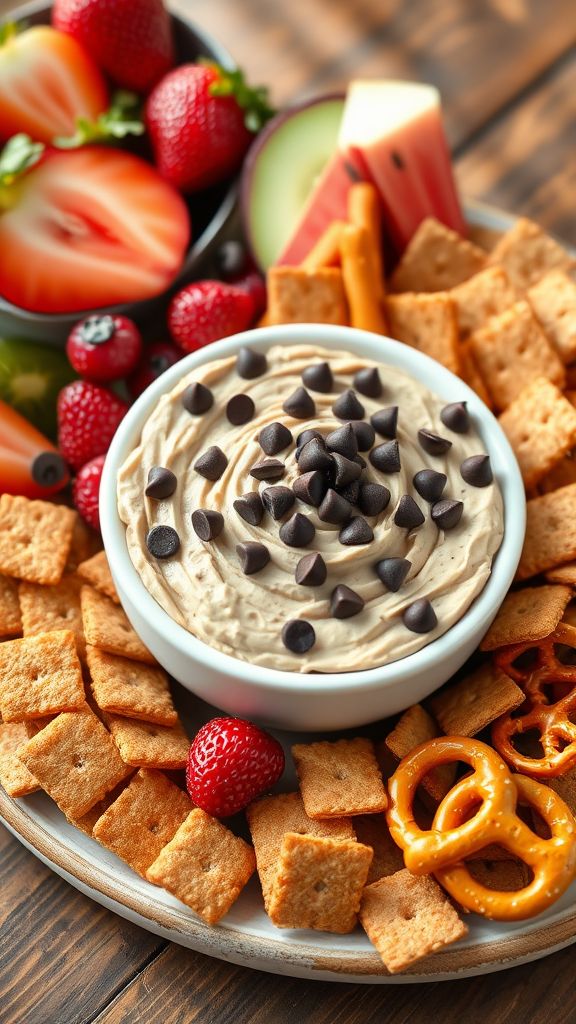 Chocolate Chip Cookie Dough Dip