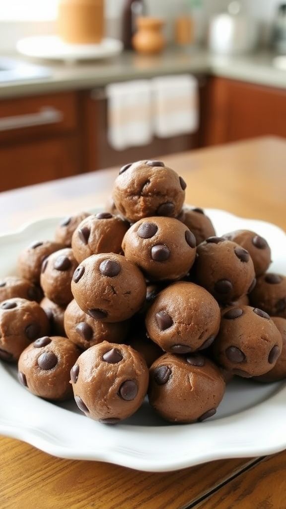 Chocolate Chip Keto Cookie Dough Bites