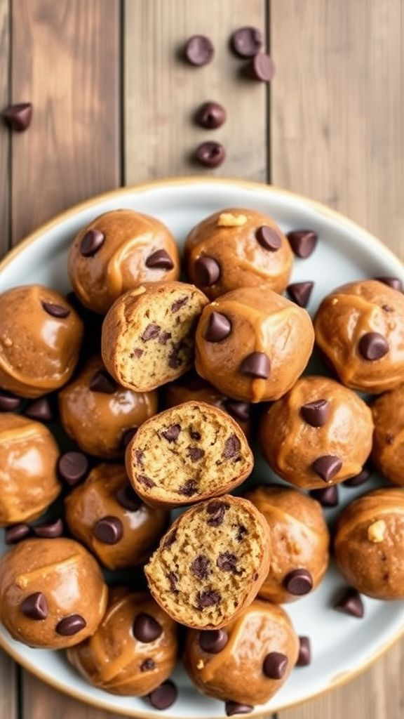 Chocolate Chip Protein Balls  