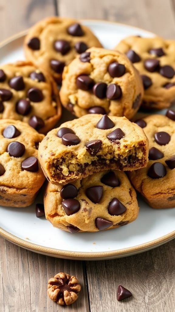 Chocolate Chip Walnut Keto Treats