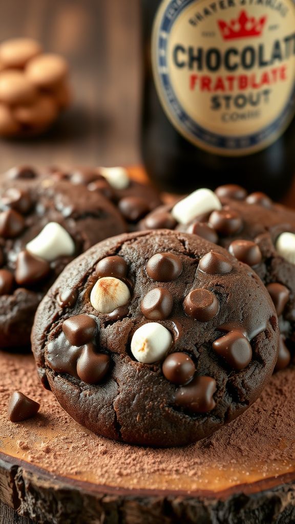 Chocolate Stout Cookie Surprise  