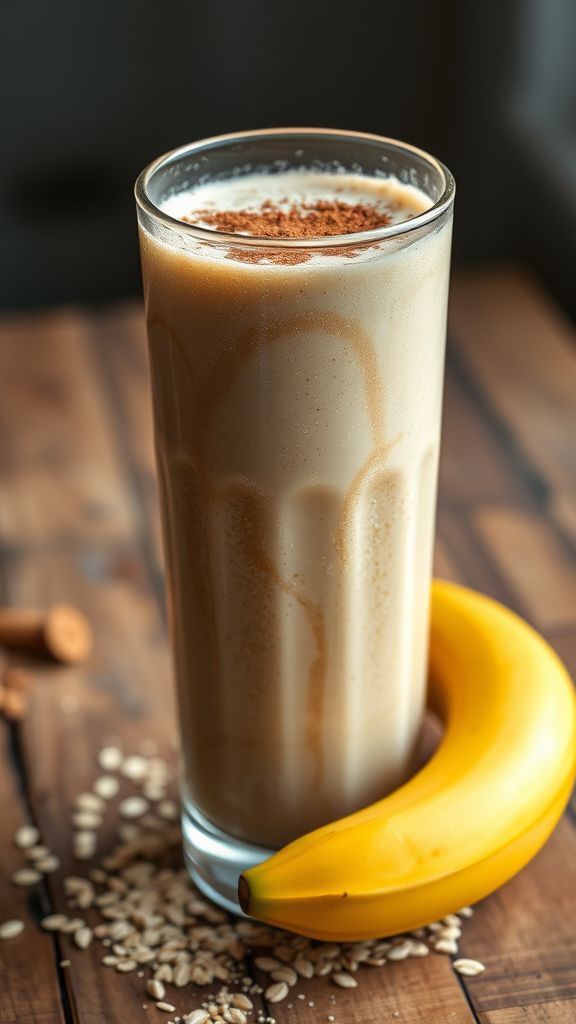 Cinnamon Roll Protein Smoothie