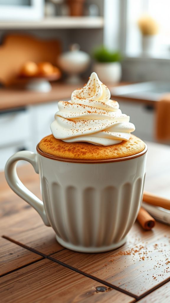 Cinnamon Spice Mug Cake  