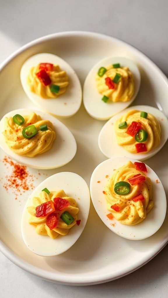 Classic Deviled Eggs with a Twist