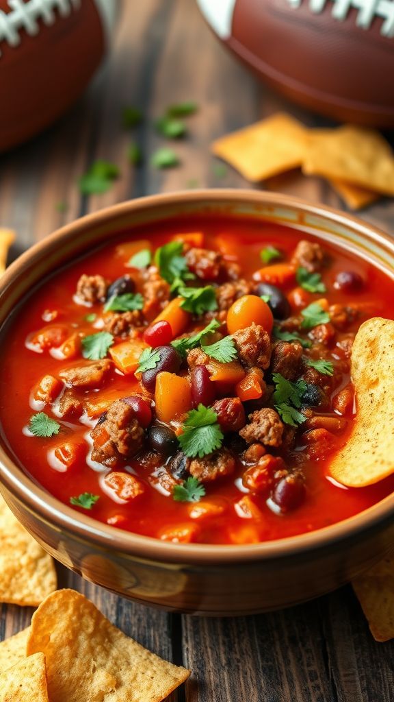 Classic Game Day Chili with Beans