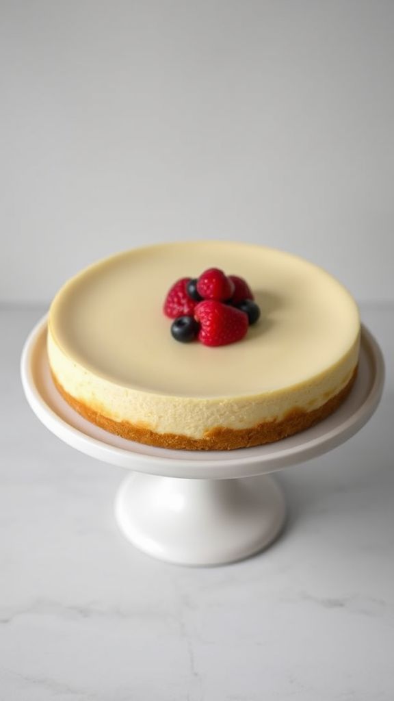 Classic Keto New York Cheesecake  