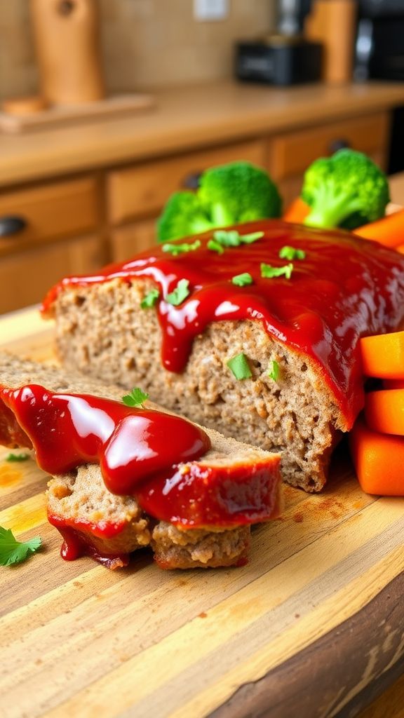 Classic Meatloaf with a Keto Twist  