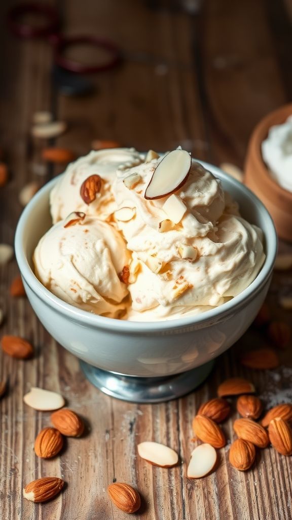 Coconut Almond Bliss Keto Ice Cream