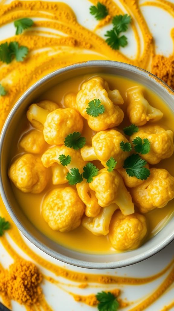 Coconut Curry Cauliflower