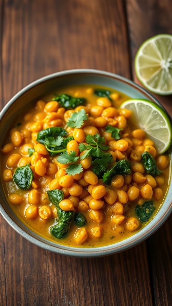 Coconut Curry Lentils