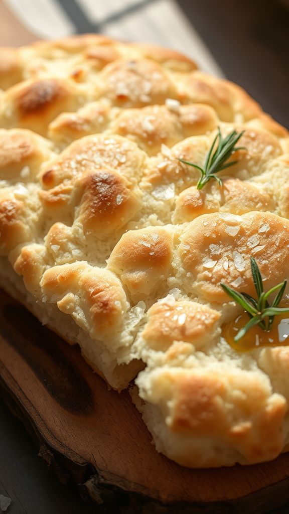 Coconut Flour Focaccia