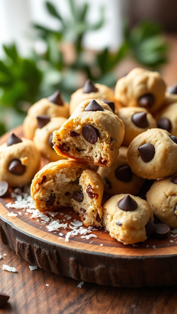 Coconut Flour Keto Cookie Bites