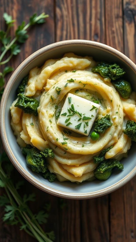 Colcannon with Herb-Infused Butter