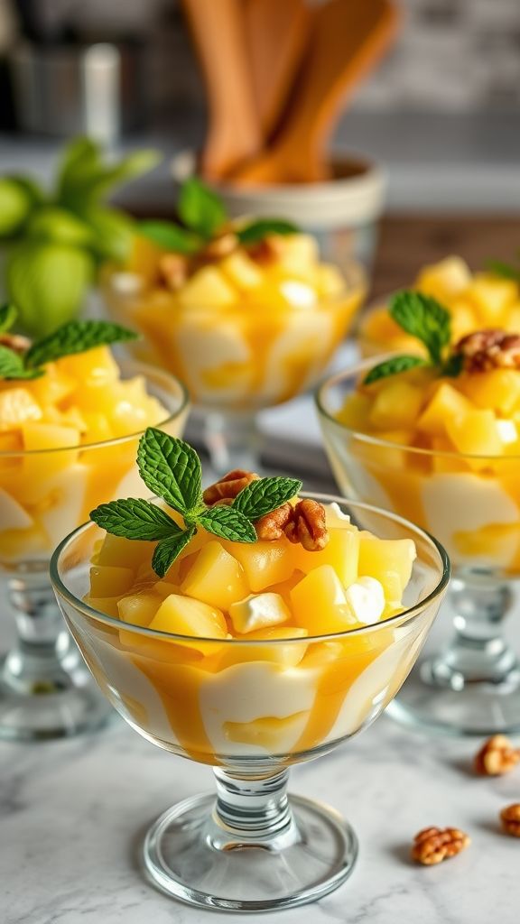 Cottage Cheese and Pineapple Delight  