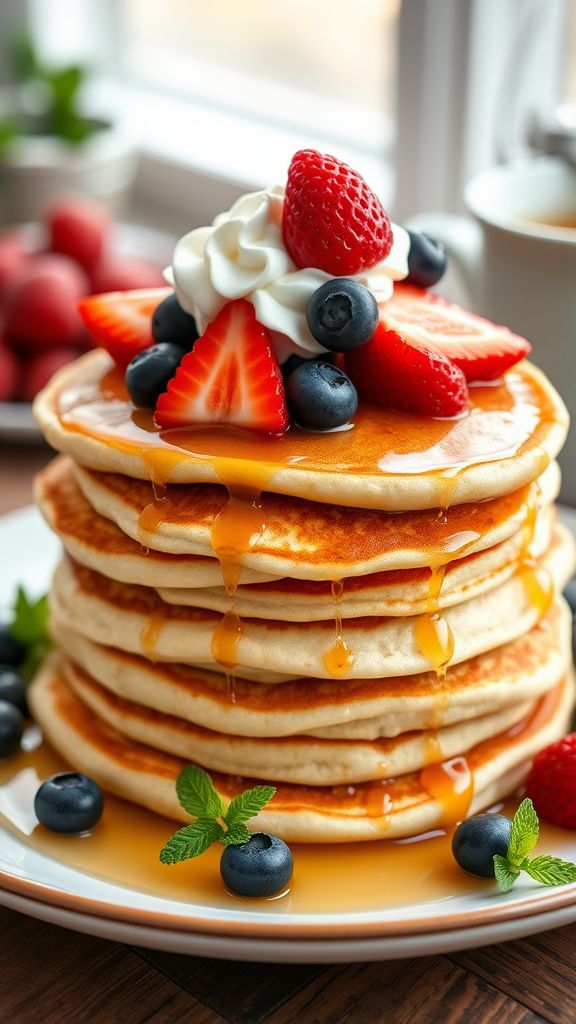 Cream Cheese Pancakes 