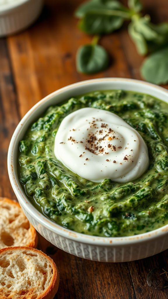 Creamed Spinach with Cream Cheese