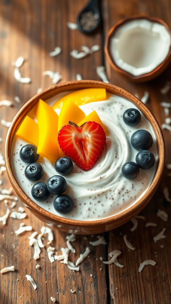 Creamy Coconut Chia Seed Pudding