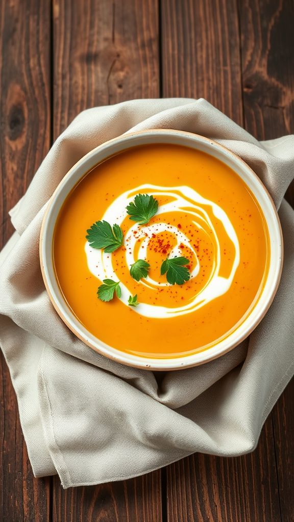 Creamy Coconut Pumpkin Soup