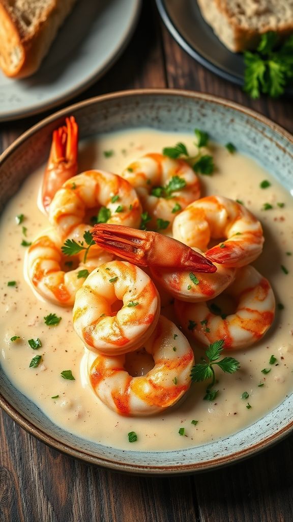 Creamy Dublin Bay Prawns  