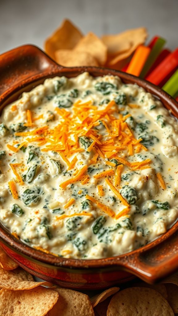 Creamy Spinach and Artichoke Dip