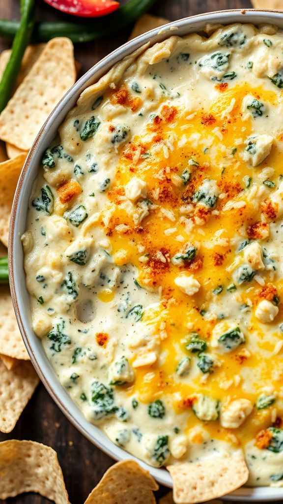 Creamy Spinach Artichoke Dip