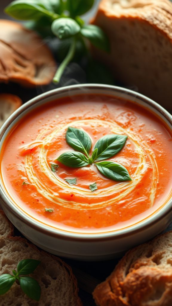 Creamy Tomato Basil Soup  