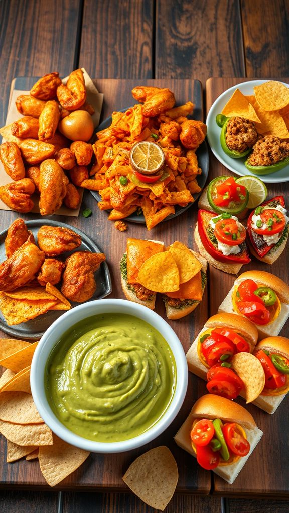 crowd-pleasing super bowl finger foods to try