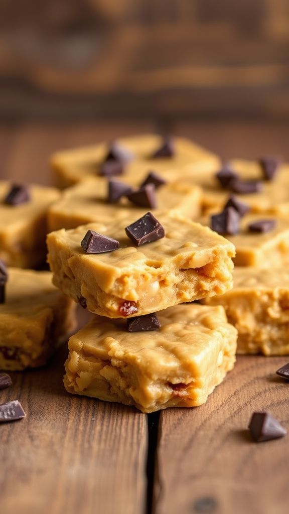 Crunchy Keto Peanut Butter Treats  