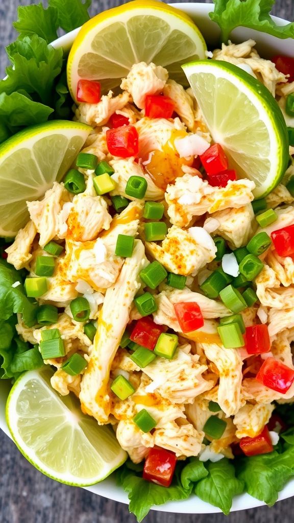 Curried Chicken Salad with Coconut  