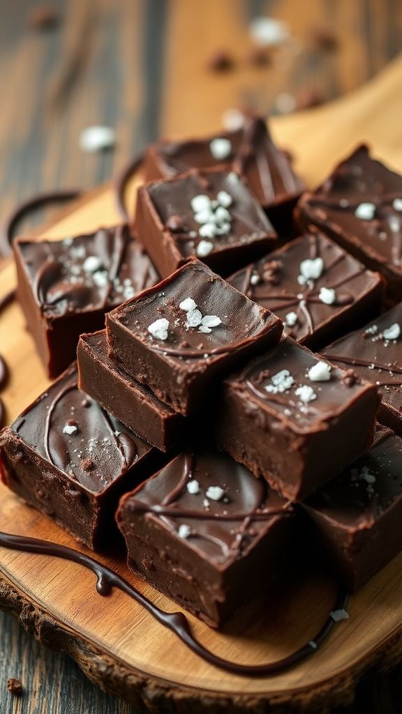 Dark Chocolate Protein Fudge