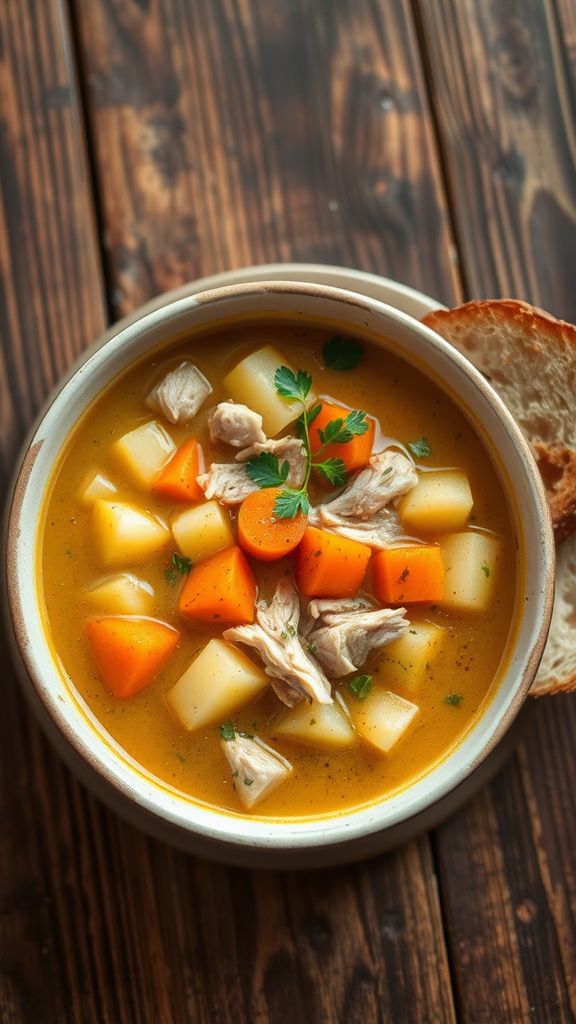 Dublin Coddle Chicken Soup  