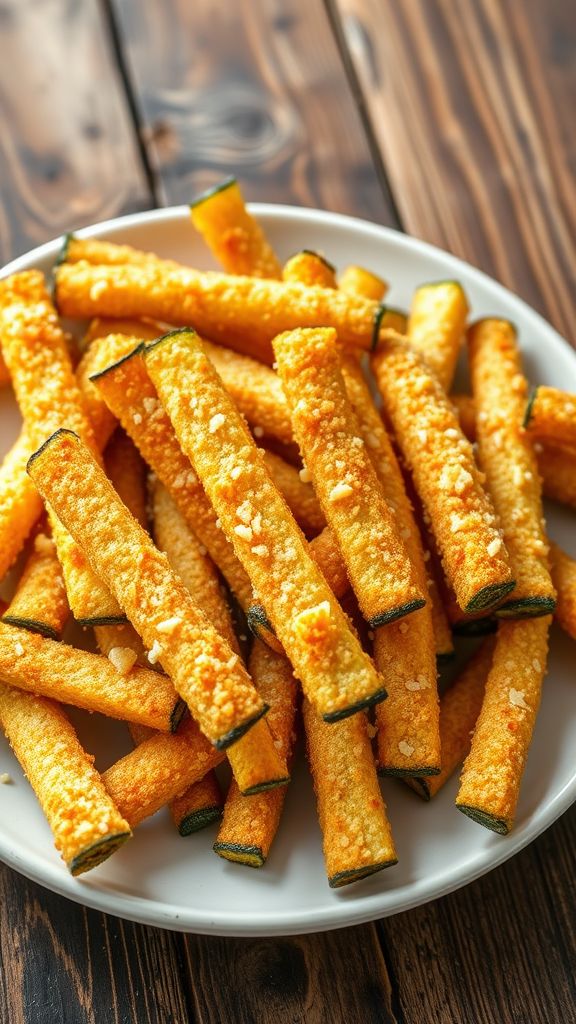 Easy Air Fryer Zucchini Fries