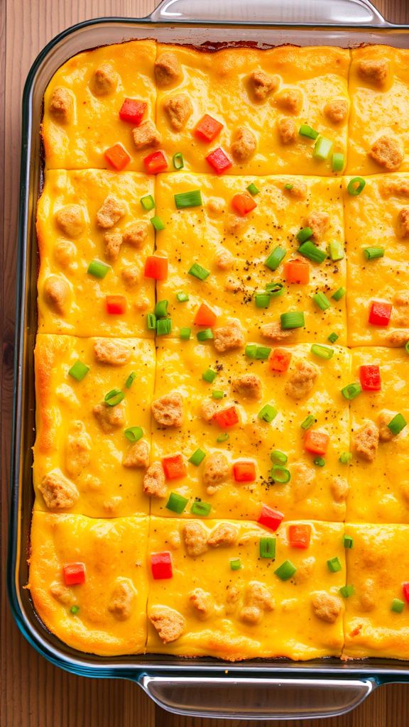 Egg and Sausage Breakfast Casserole