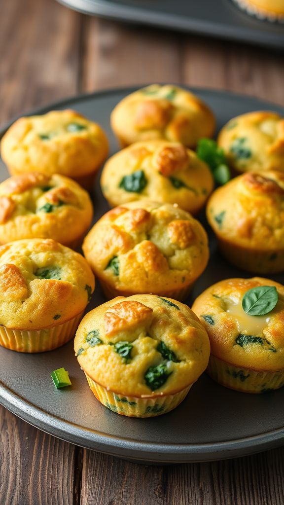 Egg and Spinach Breakfast Muffins