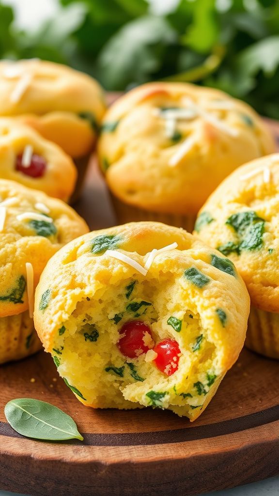 Egg and Spinach Breakfast Muffins