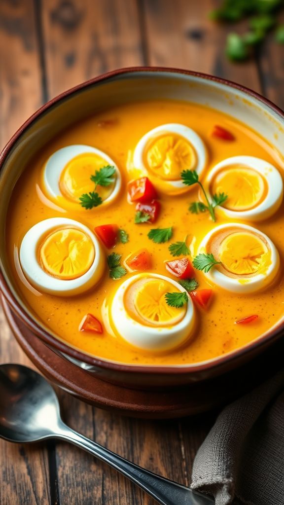 Egg Curry with a Twist