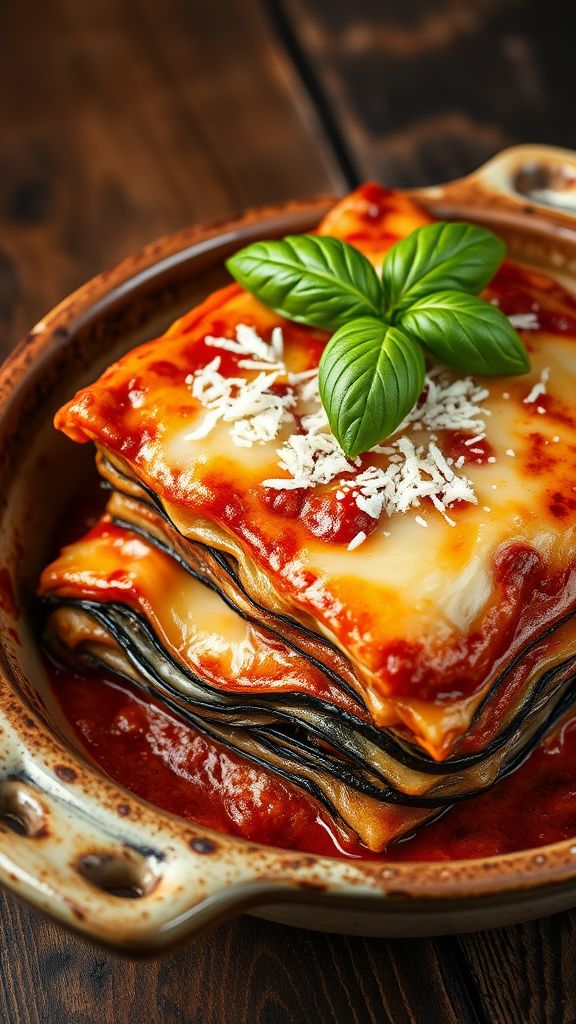 Eggplant Lasagna with Ricotta  